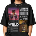 Juice Wrld Legend Never Die 90s Shirt, Rapper Retro Juice Wrld's Unisex Shirt, Gift For Fan Hoodie, Sweatshirt