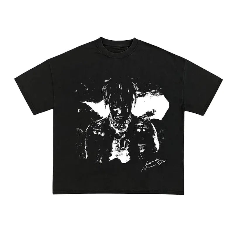 Juice Wrld Legends Never Die Garment Dyed T Shirt, Juice Wrld  Rap Shirt For Fans Hoodie, Sweatshirt | RetroVerseTees.com