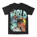 Juice Wrld Smiley Graphic T-Shirt For Fan, Cotton Fabric Unisex For Men Women Hoodie, Sweatshirt | RetroVerseTees.com