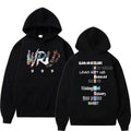 Juicee W.rl|d Songs Hoodie, Hip Hop Rapper Juicee W.rl|d 999 Hoodie Unisex Classic Collar T-Shirts, Sweatshirt