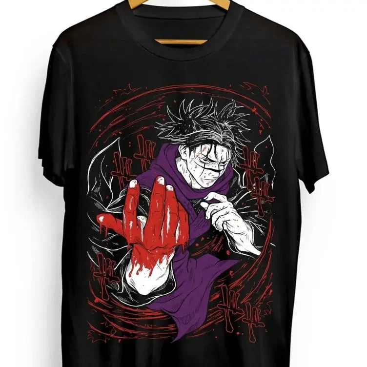 Jujutsu Kaisen Bloody Choso T-Shirt Japanese Manga Horror Anime Gift Soft Tee Hoodie, Sweatshirt | RetroVerseTees.com