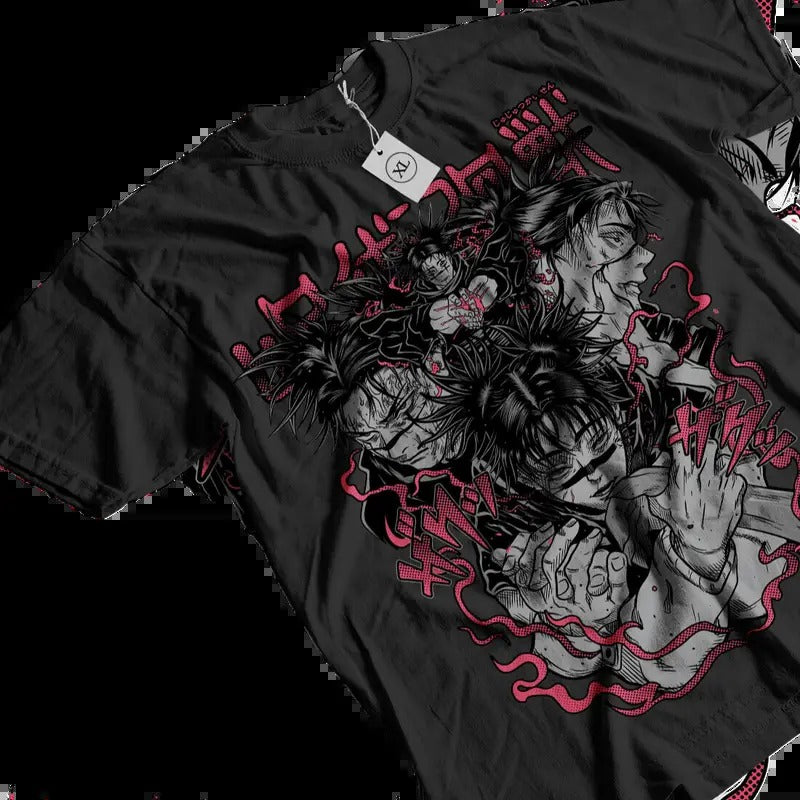 Jujutsu Kaisen Choso T-Shirt Girl Anime Manga JJK Gift Shirt Soft Tee All Size Hoodie, Sweatshirt | RetroVerseTees.com