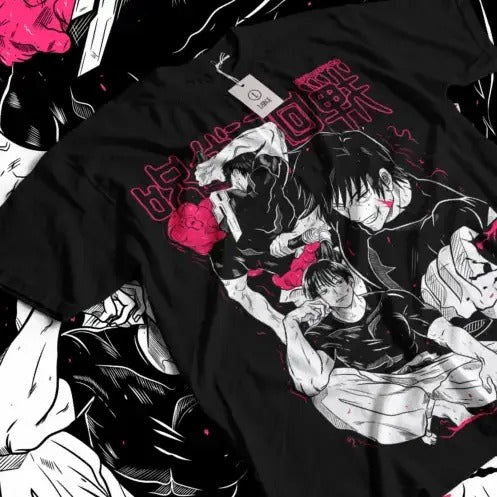 Jujutsu Kaisen Fushiguro Toji T-shirt Gojo Anime Horror Gift Shirt Tee All Size Hoodie, Sweatshirt | RetroVerseTees.com