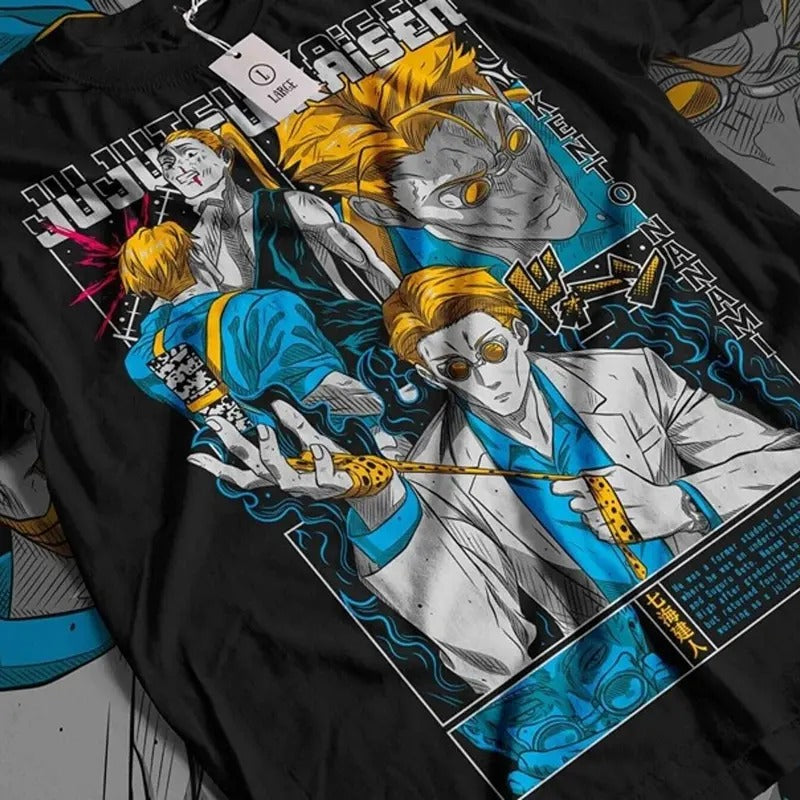 Jujutsu Kaisen Nanami Kento Anime Jjk T-shirt Gojo Satoru Gift Shirt All Sizes Hoodie, Sweatshirt | RetroVerseTees.com