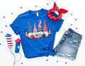 July 4th Gnome Shirt, Fourth of July Shirt, Patriotic Shirt, Independence Day, USA Shirt, Red White and Blue Hoodie,...