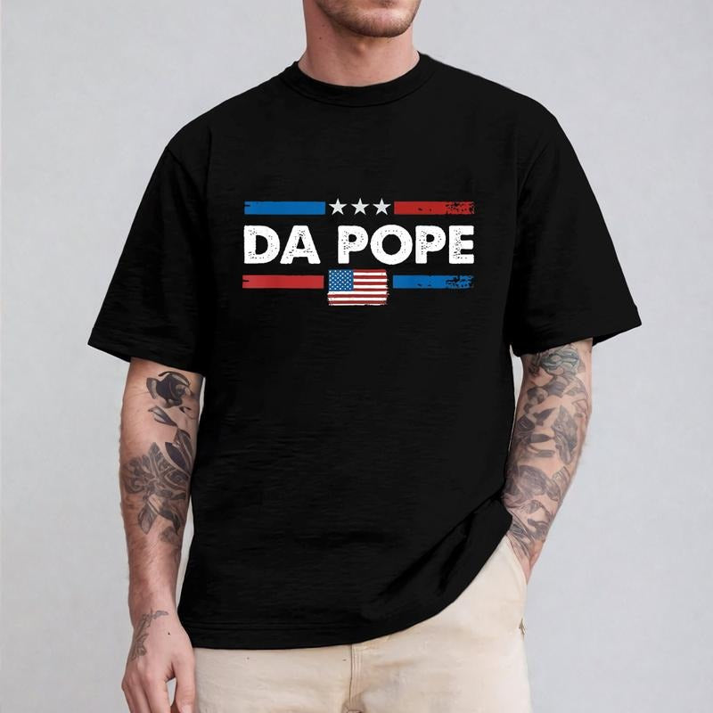 Jumpman Pope From America Chicago Pope Leo XIV Provost T-Shirt, Graphic Tees for Men Women Cotton Fabric Crew Neck Short...