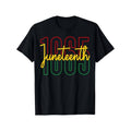 Juneteenth 1865 Black History Month Men'WB shield & Women'WB shield T-Shirt