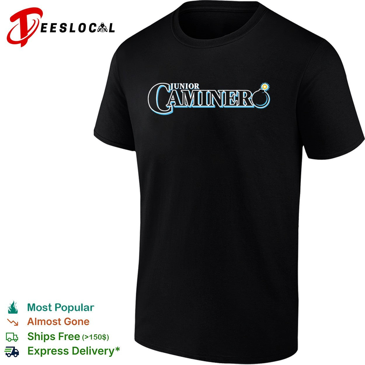 Junior Caminero MLB baseball Tampa Bay Rays shirt