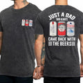 Just A Dad Who Always Came Back With The Beers 2 Sides Shirt, Funny Fathers Day 2025 Shirt, Gift For Husband, Beer Lover...