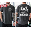 Just A Feral Papa Raising Feral Children Shirt Dad Life Skeleton Hand Patterns Feral Dad Gift Cool Dad Lover Shirt Funny...