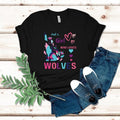 Just A Girl Who Loves Wolves T Shirt Hoodie Sweater Howling Wolf Girl Shirt Wildlife Animals Shirt Cute Wolf Shirt Girl...
