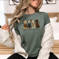 Just A Spooky Paw - Comfort Colors T-Shirt Hoodie, Sweatshirt | RetroVerseTees.com