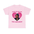 Just Blast me you bilches Kathryn Hahn as Agatha Harkness pink heart shirt Hoodie, Sweatshirt | RetroVerseTees.com