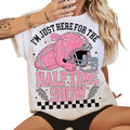 Just Here for the Halftime Show Tee, Classic Checkered Rugby Shirt, Funny Game Day Graphic Tee Coquette Bow, Streetwear...