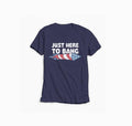 Just Here to Bang Shirt, Firecracker Shirt, 4th of July Shirt, Funny Fourth of July Tee, USA Shirt, America Shirt, Party...
