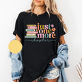 Just One More Chapter Tshirt Sweatshirt, Book Lover Gift, Reading Sweatshirt, Librarian Gift, Unisex Sweater Pullover Tee...