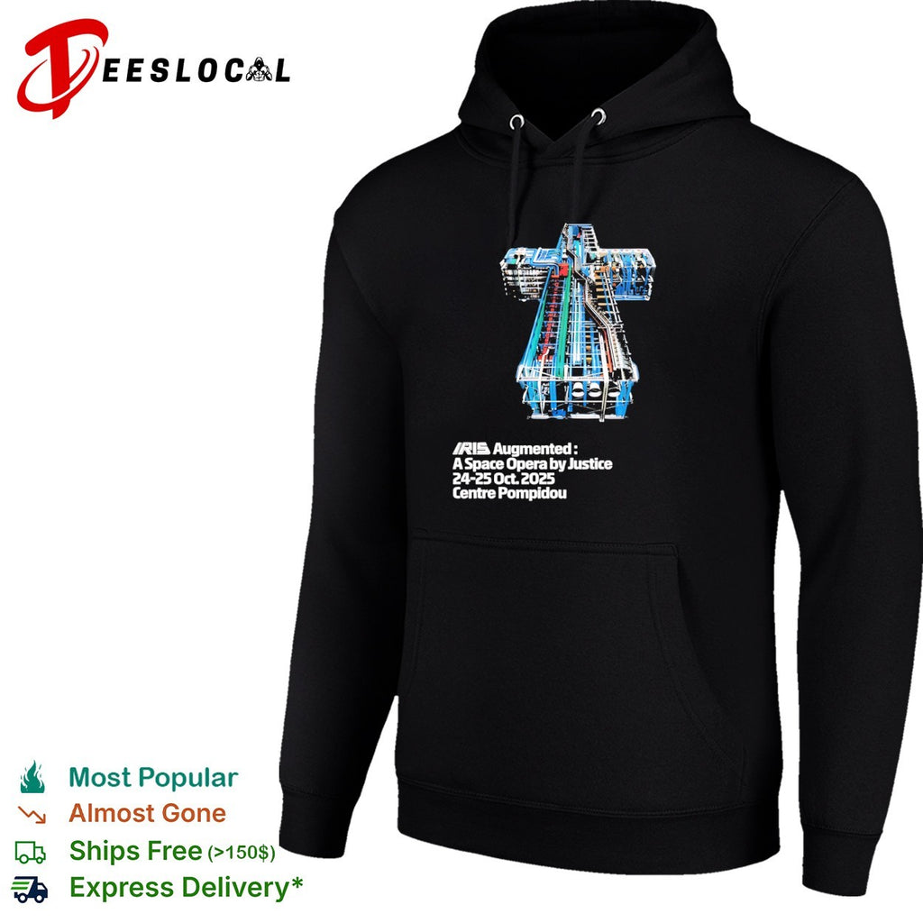 Justice IRIS Augmented A Space Opera at Centre Pompidou 2025 shirt