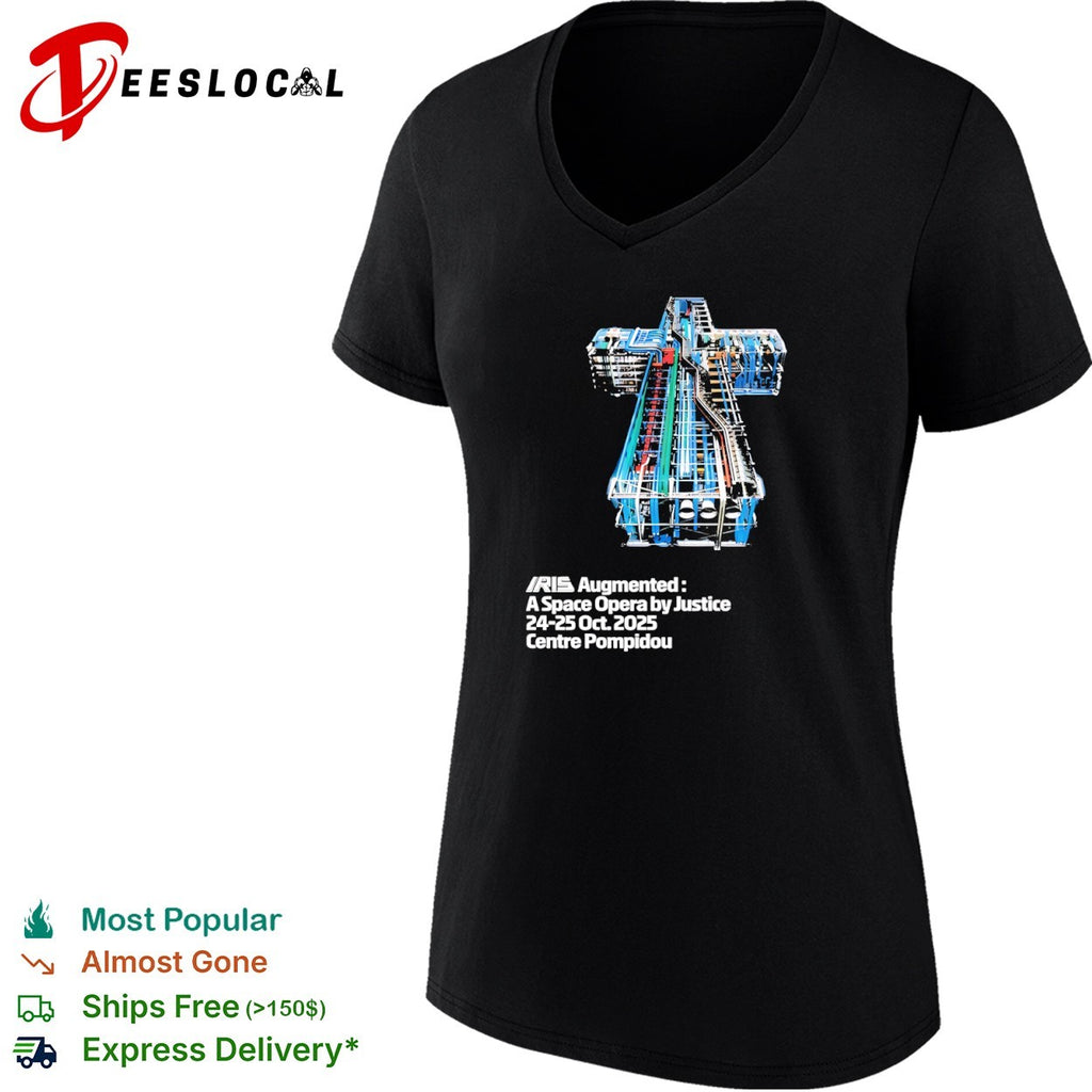 Justice IRIS Augmented A Space Opera at Centre Pompidou 2025 shirt