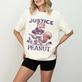 Justice for Peanut Shirt, Peanut Squirrel, Squirrel Lover Tee, Peanut the Squirrel, Animal Lovers Hoodie, Sweatshirt