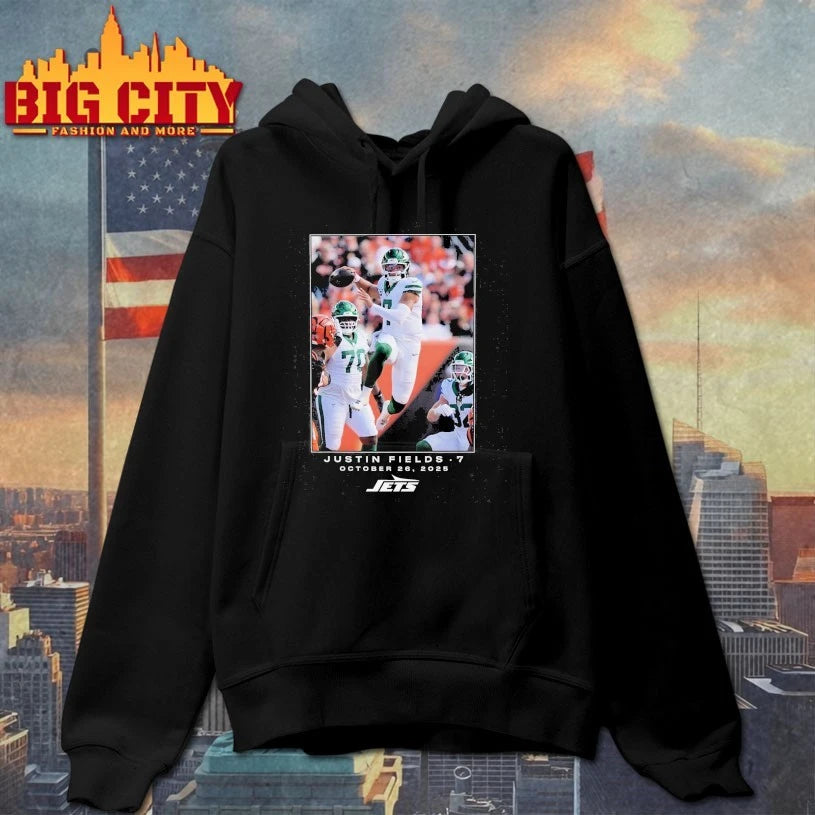 Justin Fields New York Jets 7 October 26 2025 Shirt