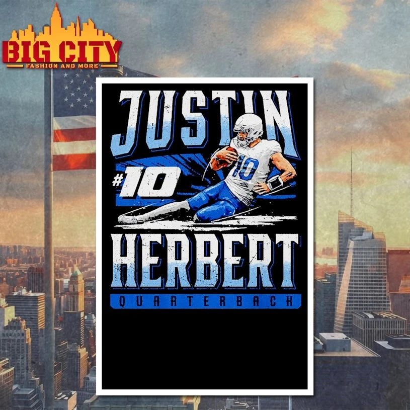 Justin Herbert Los Angeles Quarterback Shirt