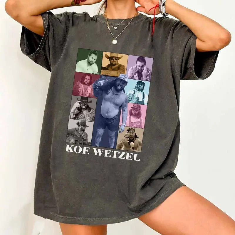 K0e WetzeI Shirt, K0e WetzeI Country Music Shirt, K0e WetzeI 2024 Shirt, Cowboy Country Shirt, Nashville Tee, Wetzel...