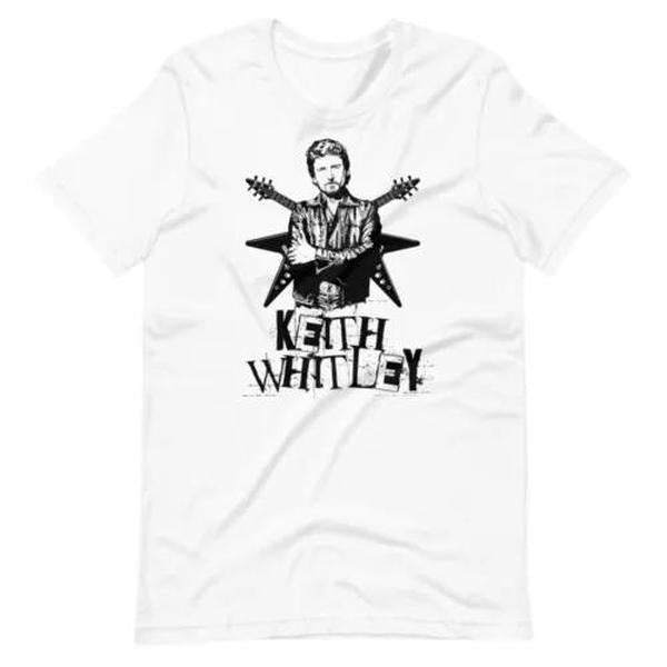 KEITH WHITLEY Country Music Punk Parody Tee Short-Sleeve Unisex T-Shirt Casual Classic Hoodie, Sweatshirt