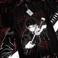 Kagura Bachi T-Shirt Megumi Itadori jjk Sukuna Horror Black Gift Shirt All Size Hoodie, Sweatshirt | RetroVerseTees.com