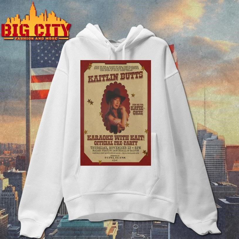 Kaitlin Butts In Fort Worth TX On Nov 13 2025 Poster shirt