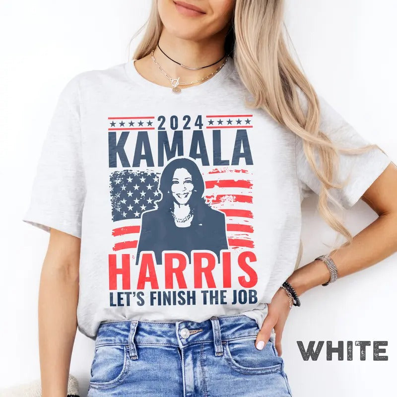 Kama 2024 Tee, President Hee, Kama Rally Tee, Presidential Election 2024 Tee Hoodie, Sweatshirt | RetroVerseTees.com