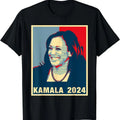 Kamala Harris for President 2024 Madam Vice President (A) T-Shirt Hoodie, Sweatshirt | RetroVerseTees.com