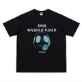 Kamen Rider "SHIN" Heavyweight Vintage Tee 100% Cotton OVERSIZED Anime T-shirt Crew Necks Men'S Top Streetwear Black...