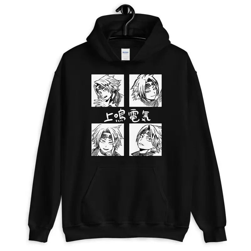 Kaminari Denki ,Boku no Hero,Denki, Anime ,Manga ,Plus Ultra MHA,Hoodie Unisex T-Shirts, Sweatshirt | RetroVerseTees.com