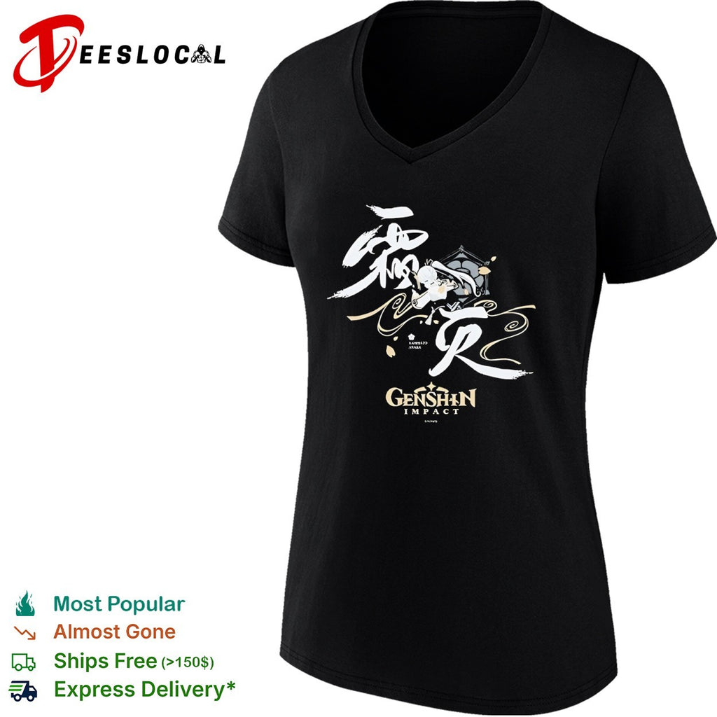 Kamisato Ayaka Genshin Impact Anime Video Game shirt