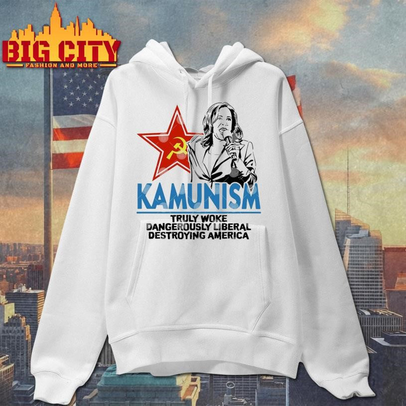 Kammunism Truly Woke Dangerously Liberal Destroying America Kamala Harris Shirt