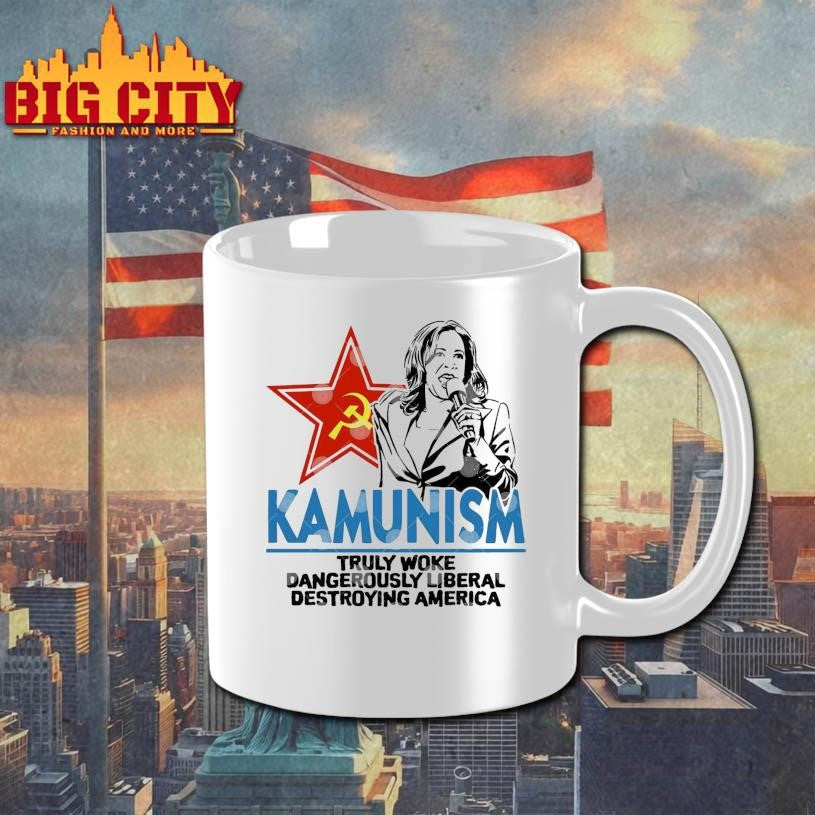 Kammunism Truly Woke Dangerously Liberal Destroying America Kamala Harris Shirt