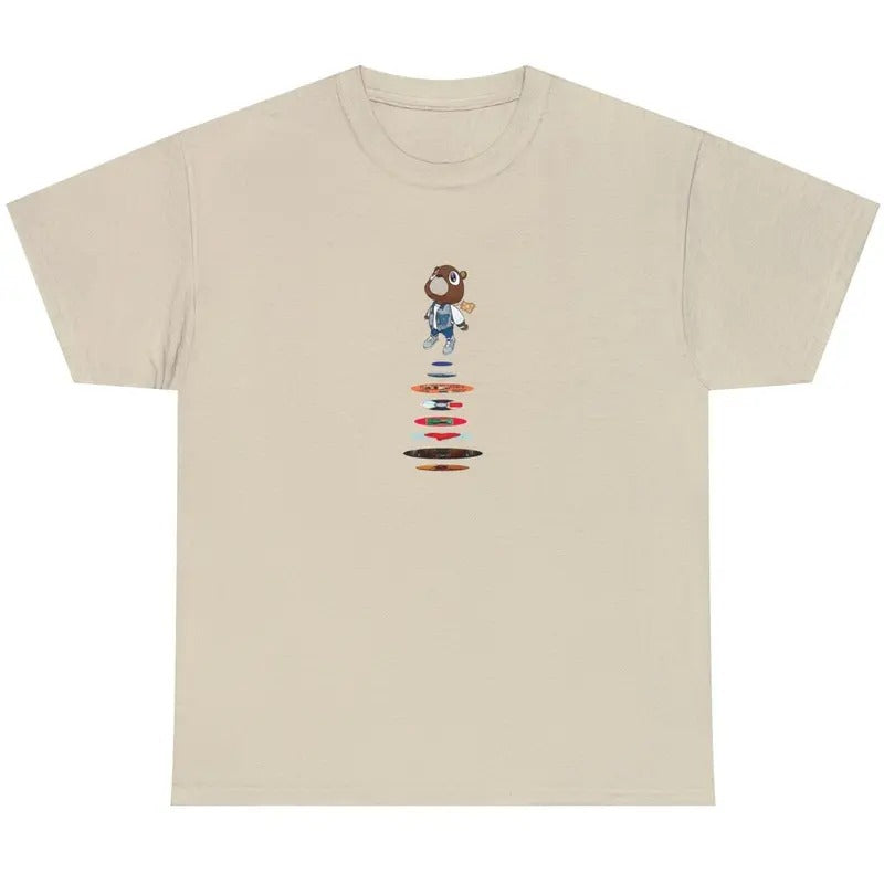 Kan West Graduation T-shirt, TNF College Dropout, Graduation Bear Hoodie, Sweatshirt | RetroVerseTees.com