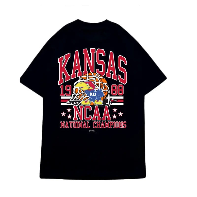 Kansas 1988 NCAA Champions Vintage T-Shirt Hoodie, Sweatshirt | RetroVerseTees.com