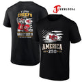 Kansas City Chiefs 250 years of freedom mascot shirt
