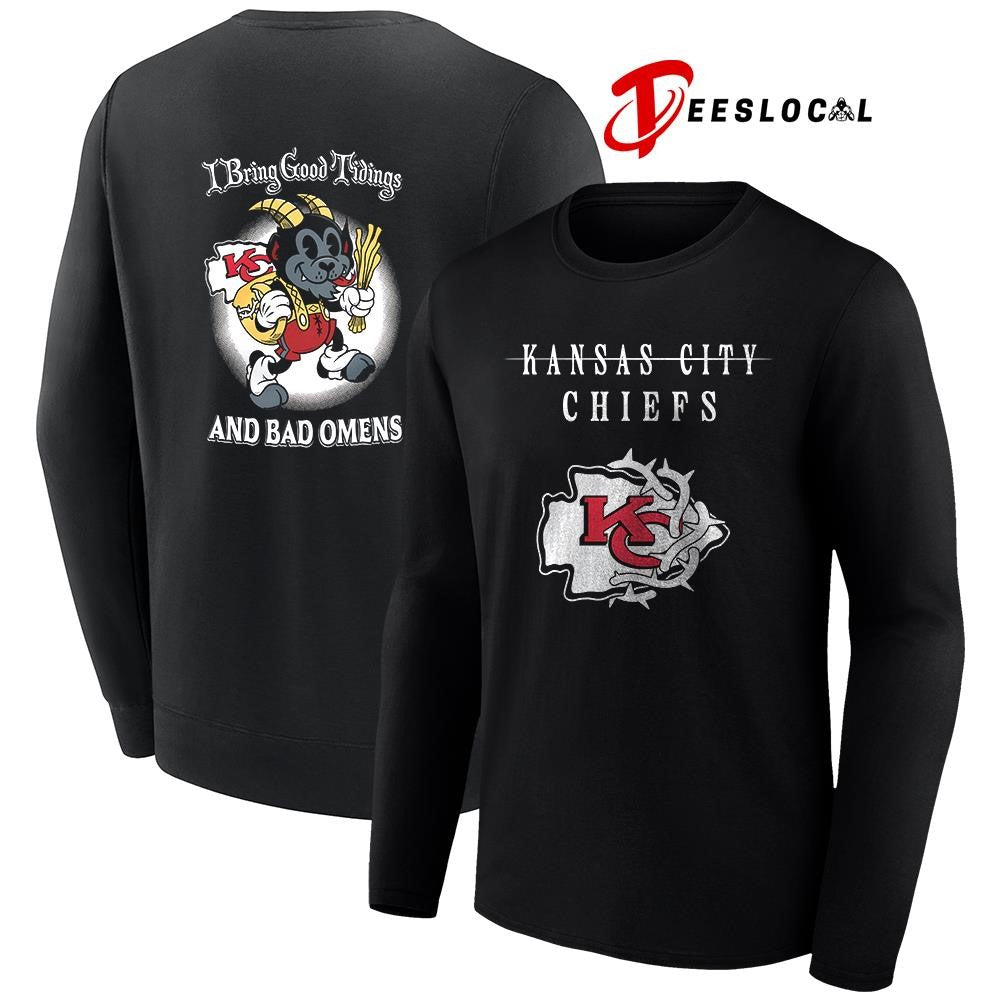 Kansas City Chiefs x Bad Omens I bring good tidings shirt
