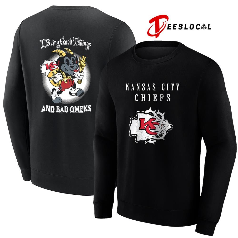 Kansas City Chiefs x Bad Omens I bring good tidings shirt