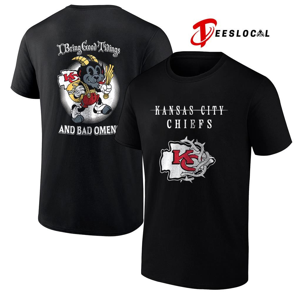 Kansas City Chiefs x Bad Omens I bring good tidings shirt