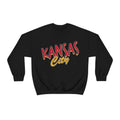 Kansas City Football Sweatshirt,  Vintage Style Kansas City Football Crewneck Sweatshirt, Kansas City Sweatshirt...