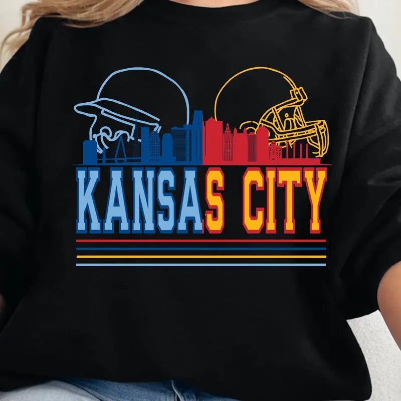 Kansas City Sweatshirt T-Shirt Hoodie | RetroVerseTees.com