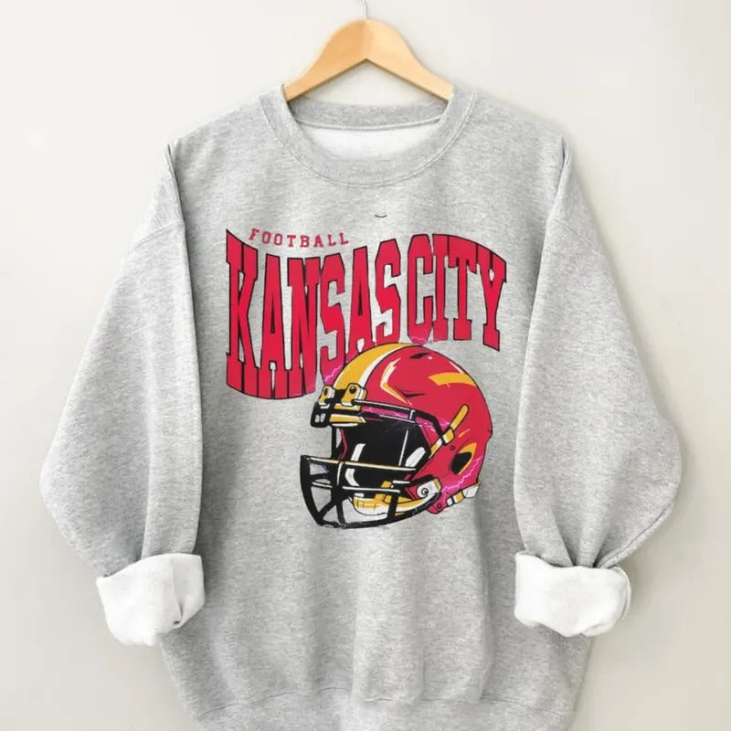 Kansas City Vintage Sweatshirt - For Man and Woman T-Shirts, Hoodie | RetroVerseTees.com