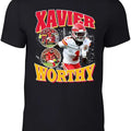 Kansas City Xavier Worthy Bootleg Style T-Shirt Hoodie, Sweatshirt | RetroVerseTees.com