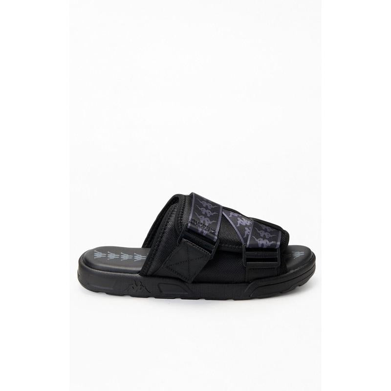 Kappa Men's Black 222 Banda Mitel1 Slide Sandals T-Shirts, Hoodie, Sweatshirt | RetroVerseTees.com