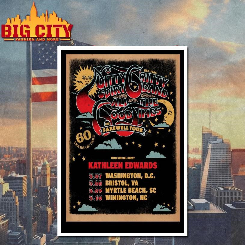 Kathleen Edwards Tour May 2026 Poster Shirt