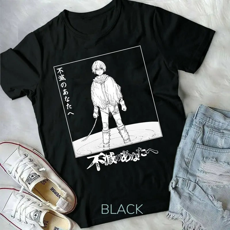 Kawaii Fushi Joan To Your Eternity Manga Anime T shirt Black new Unisex T-Shirt S-4XL Hoodie, Sweatshirt | RetroVerseTees.com