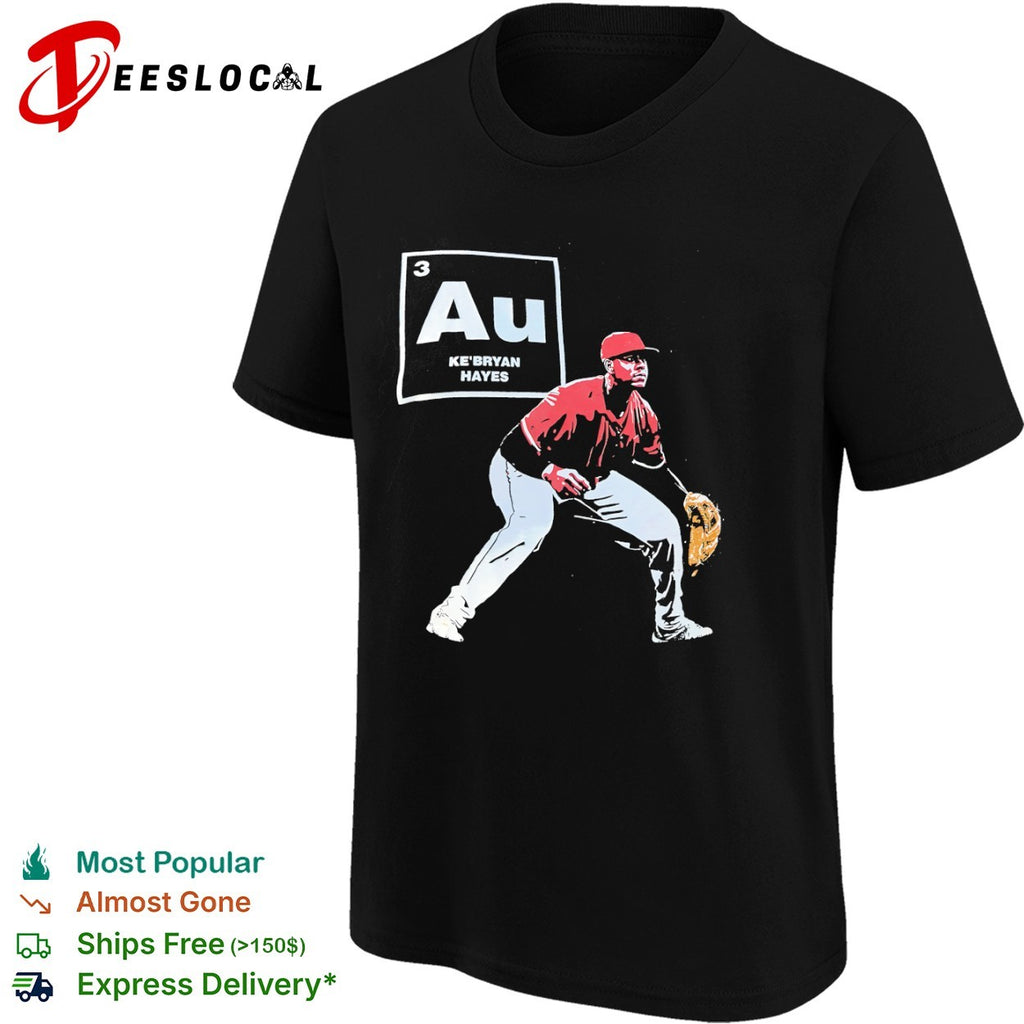 Ke’Bryan Hayes Au Periodic Table Baseball shirt